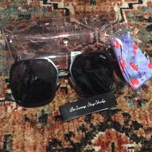 QUAY ♠️ Undercover Black/Smoke NWT